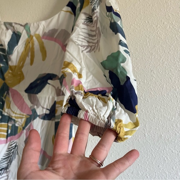 NWT L*Space Floral Josephine One Shoulder Maxi Dress Size 8 - Picture 6 of 11